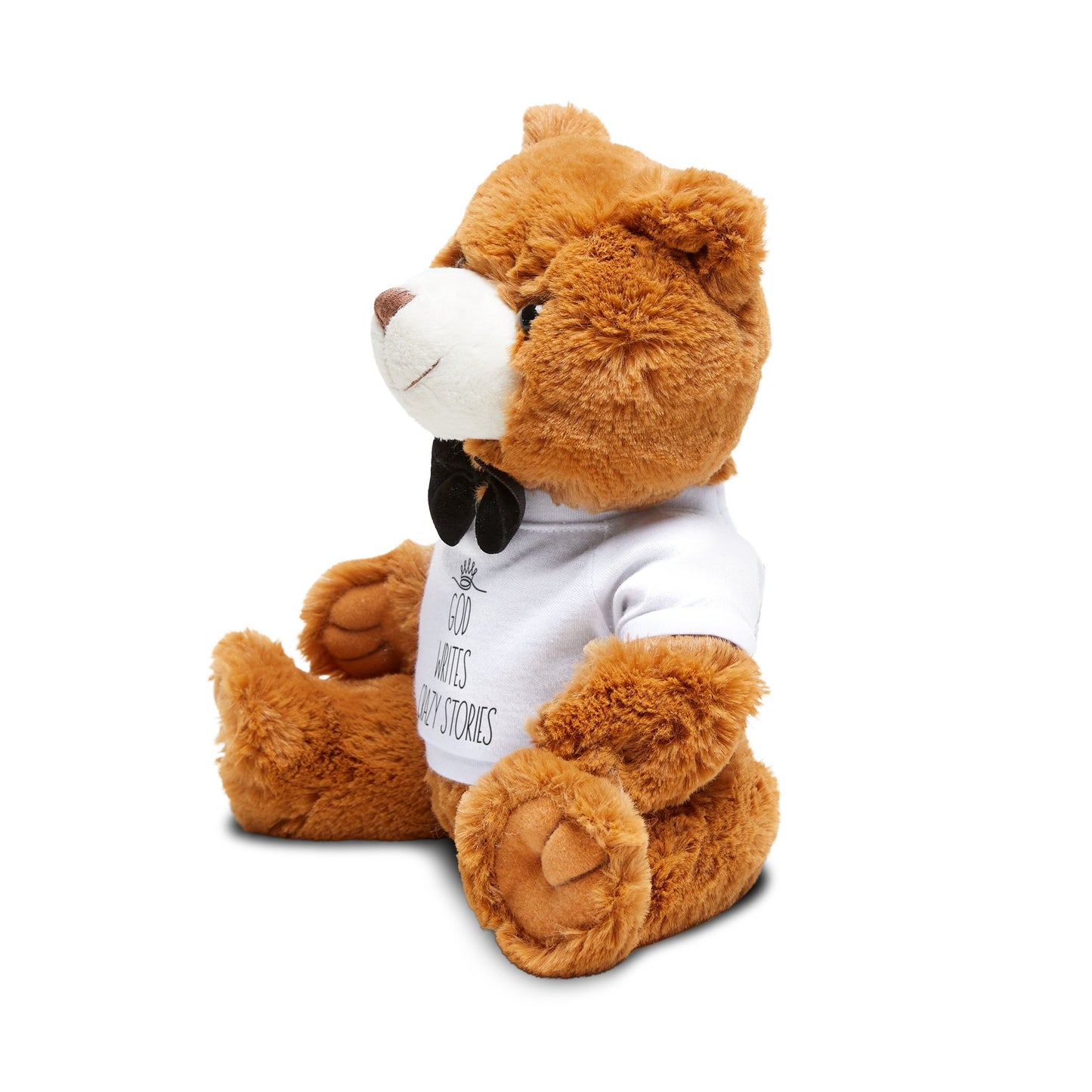God Writes Crazy Stories signature Teddy Bear