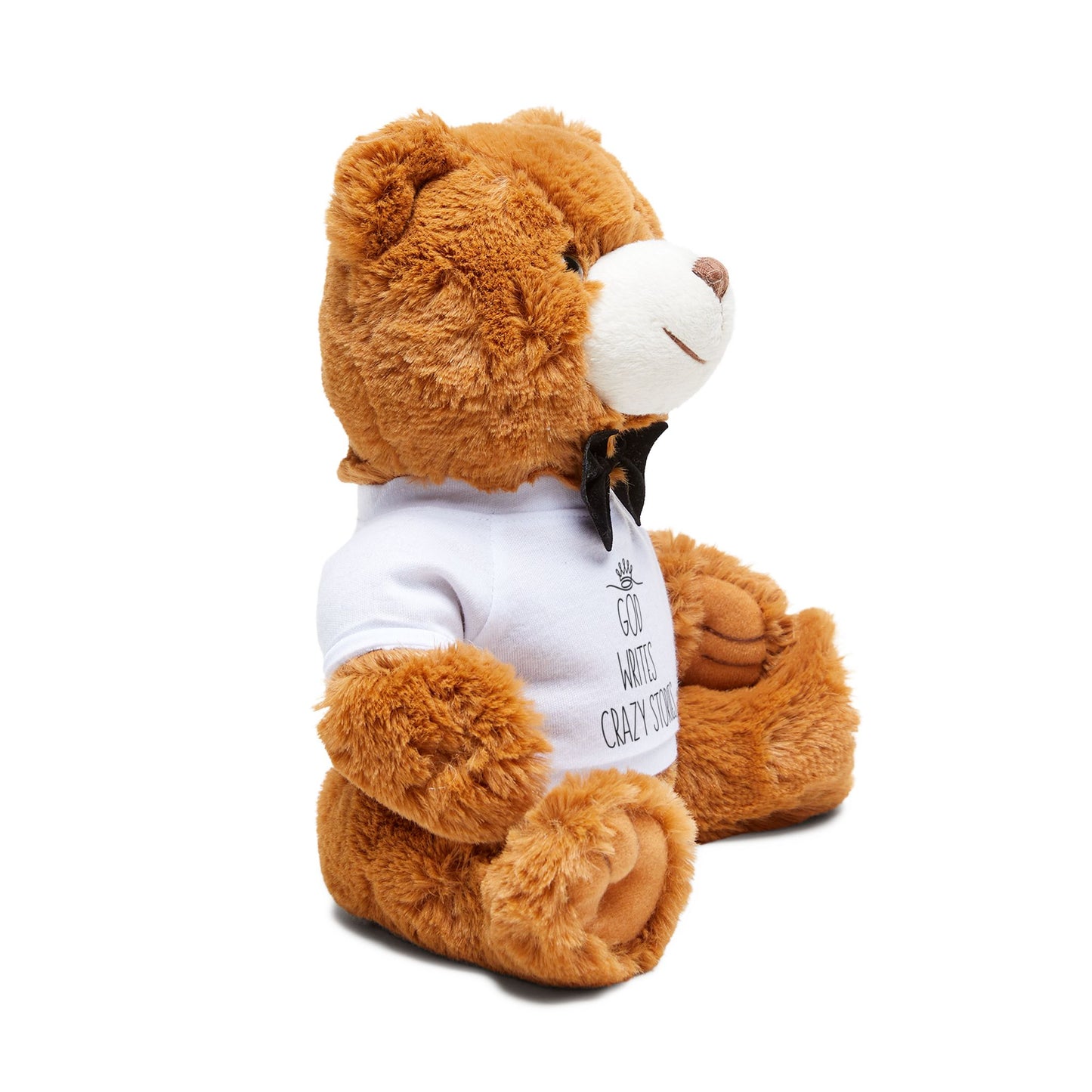 God Writes Crazy Stories signature Teddy Bear